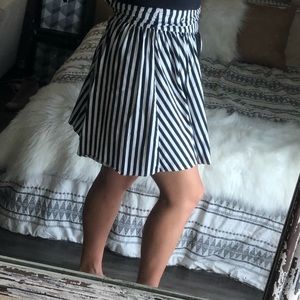 Sourpuss Black and White Skirt